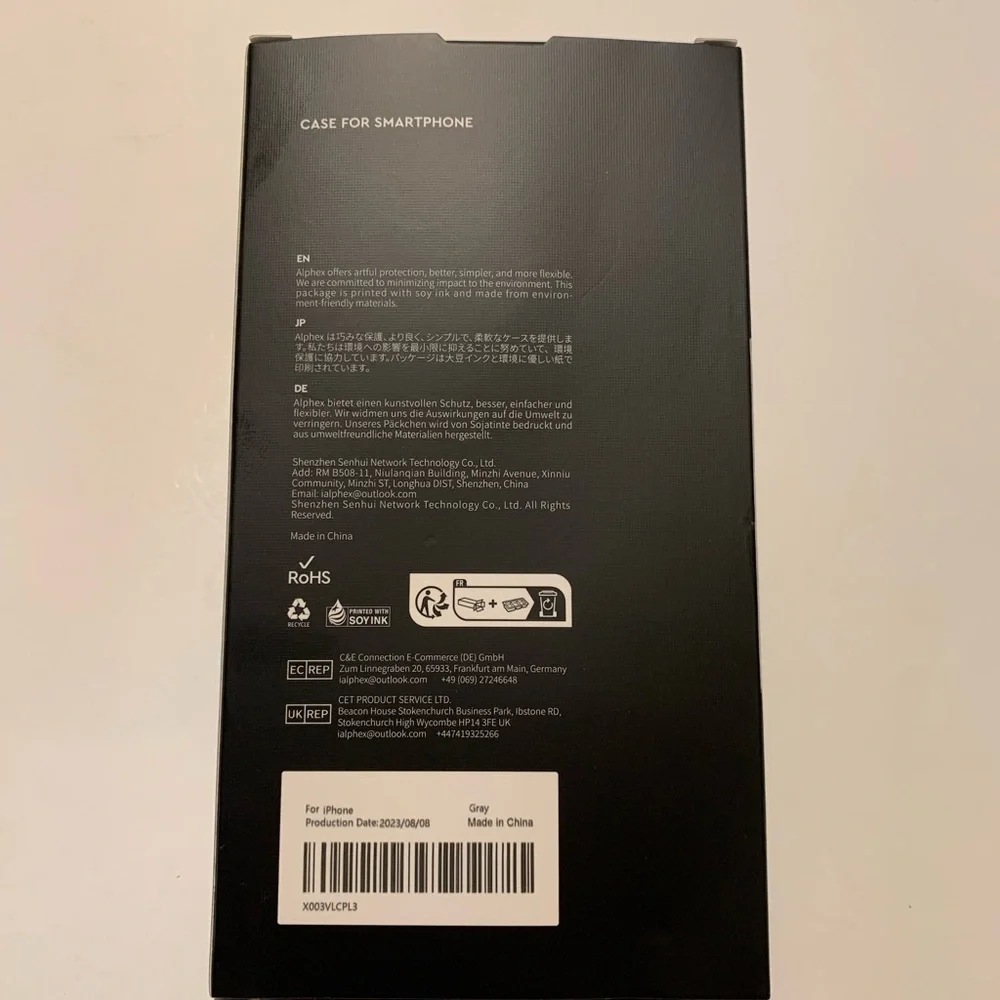 Alphex iPhone 15 Pro Gray